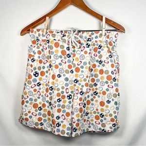 Original Penguin Men's Printed Elastic Waist Volley Swim Short